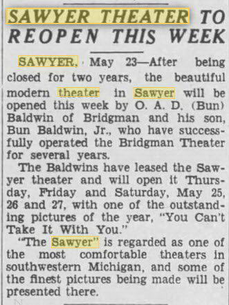 Flynn Theatre - 23 May 1939 Seems To Indicate Name Change